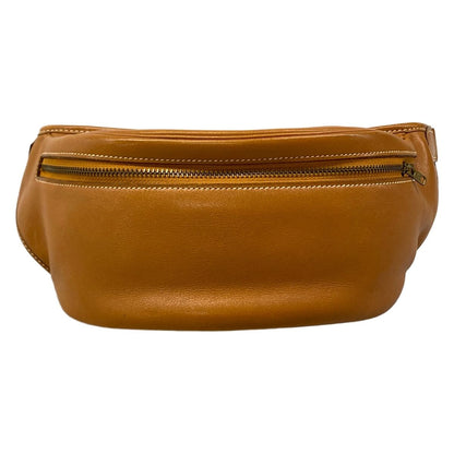 Hermes Waist Pouch Gold Belt Bag Leather