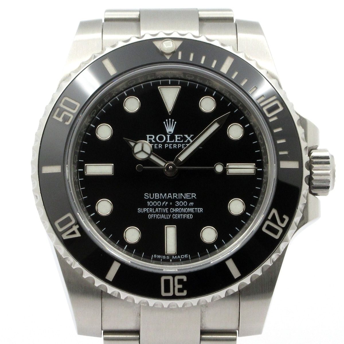 Rolex Watch Submariner SS 11 Frames Extra 3 Random Roulette Black