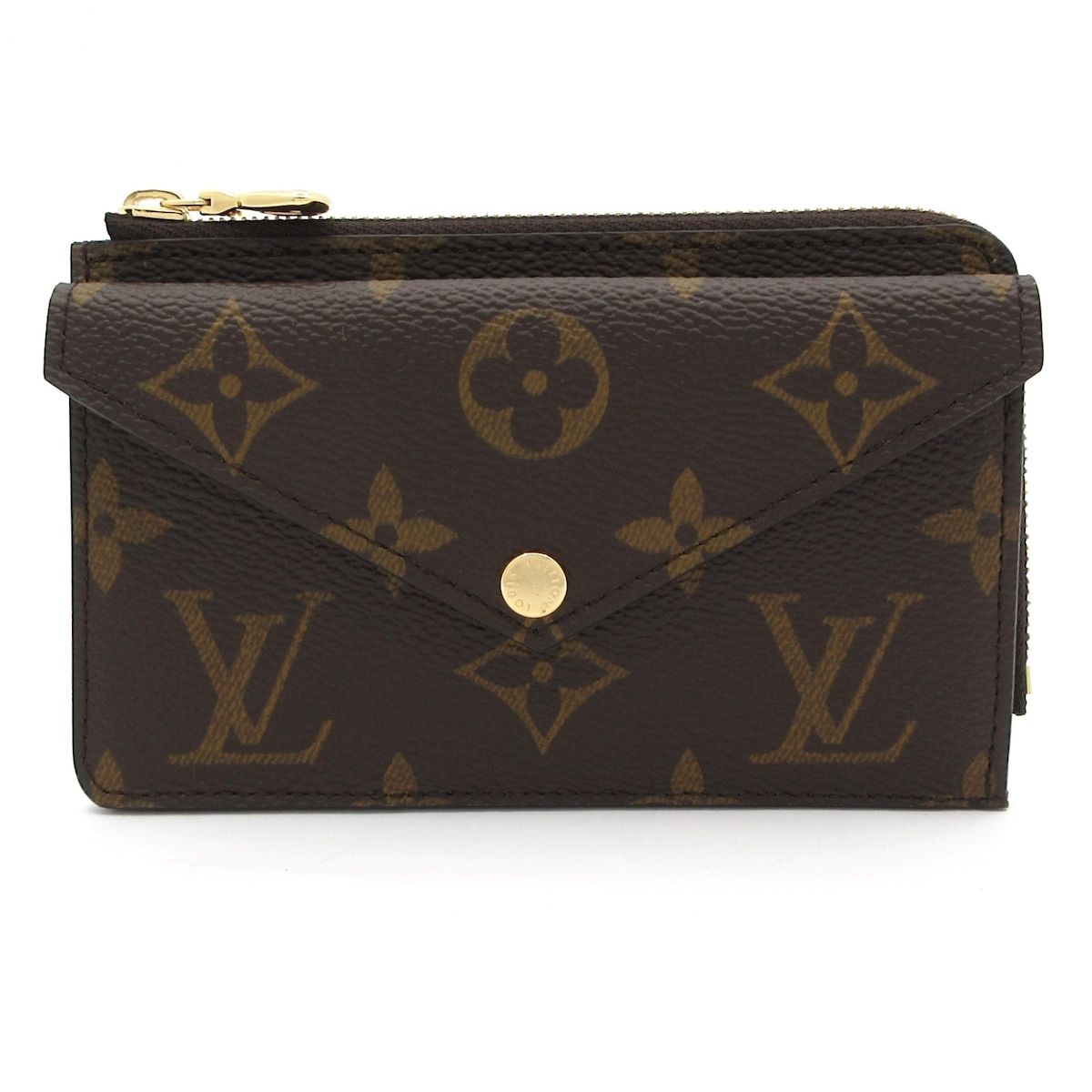 Louis Vuitton Coin Case Monogram Card Holder Rectoverso