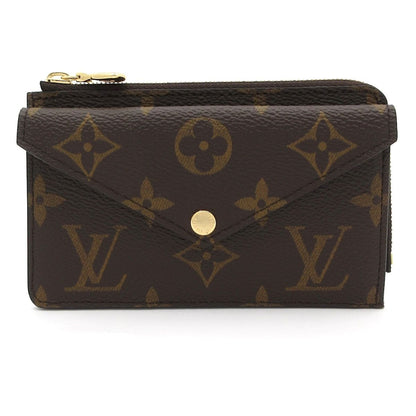 Louis Vuitton Coin Case Monogram Card Holder Rectoverso