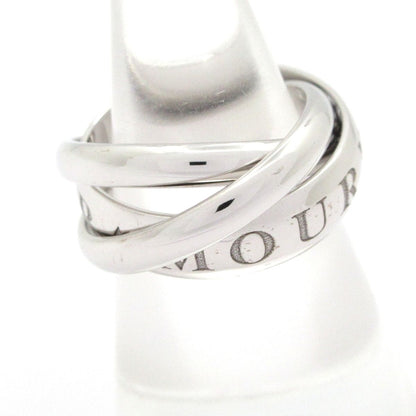 Cartier 51 Trinity 18k White Gold Christmas Limited Ring — view 2