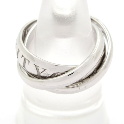 Cartier 51 Trinity 18k White Gold Christmas Limited Ring — view 3