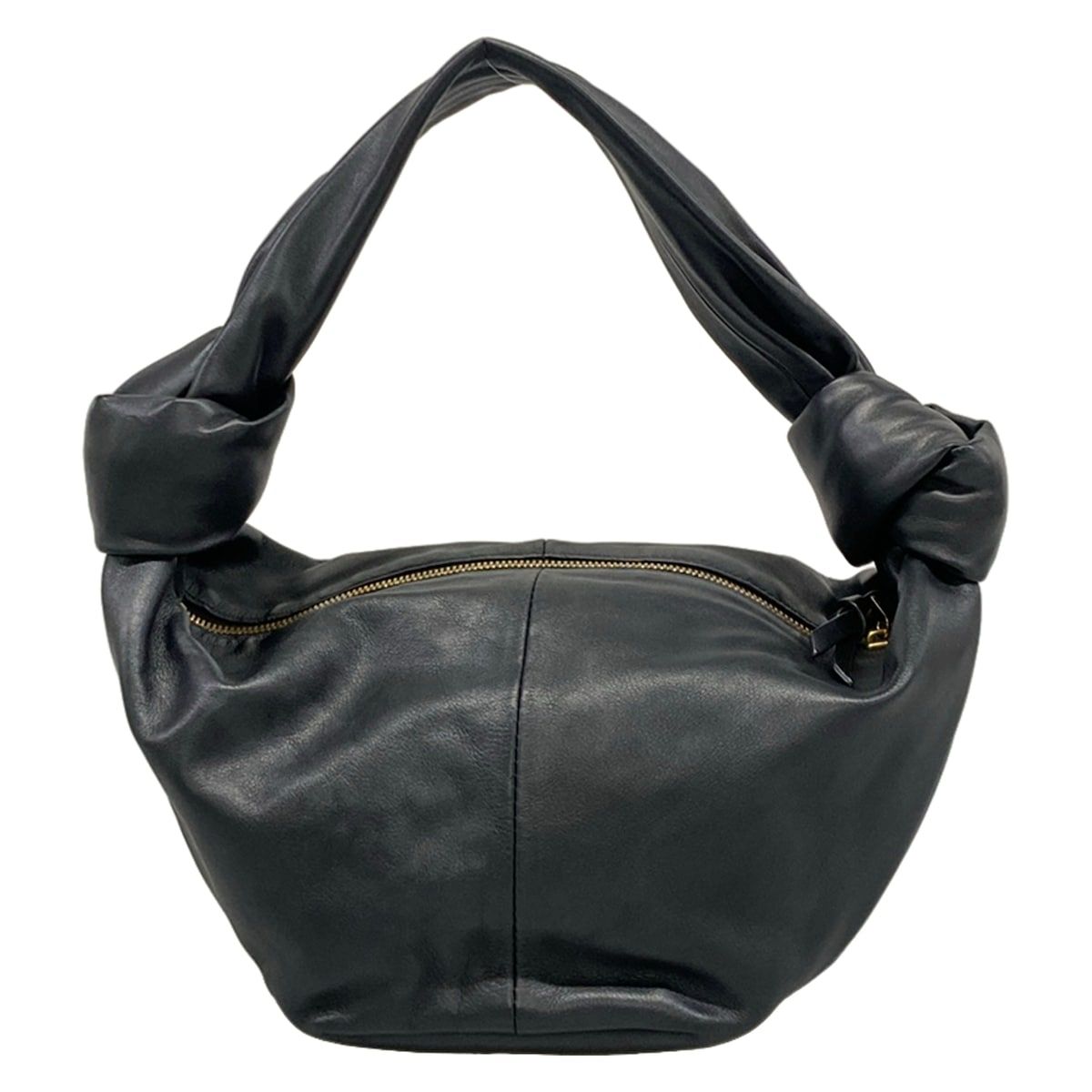Bottega Veneta Handbag Double Knot Black Leather — view 3