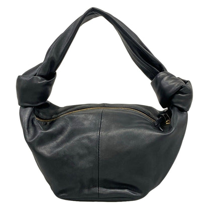 Bottega Veneta Handbag Double Knot Black Leather — view 3