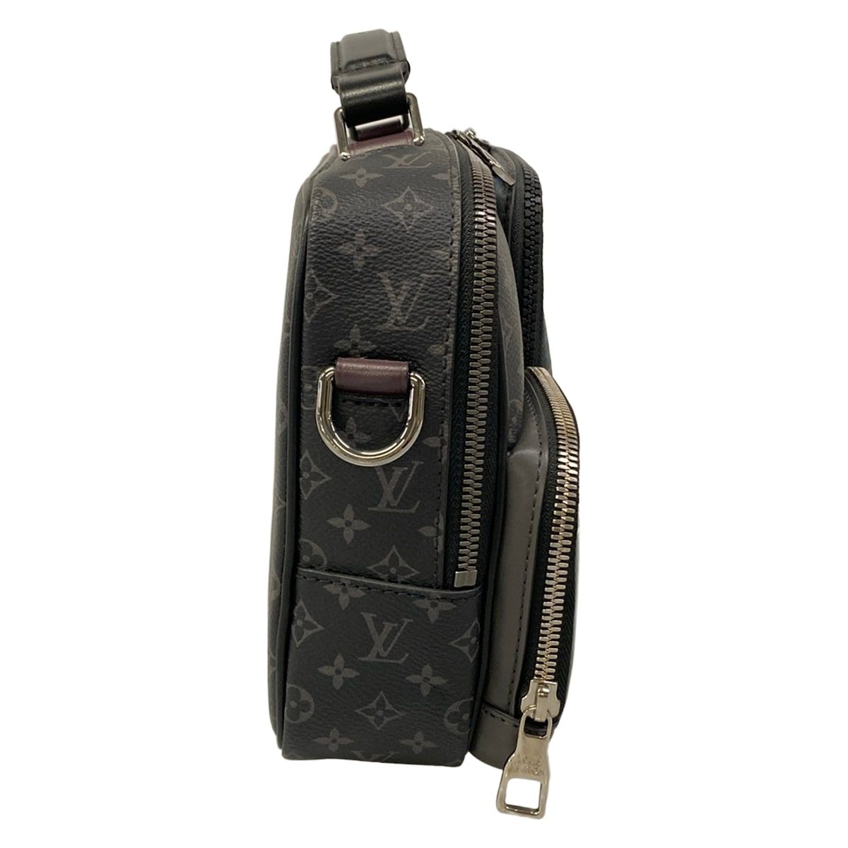 Louis Vuitton Handbag Patchwork Messenger Multi Pocket Monogram Eclipse Black — view 2