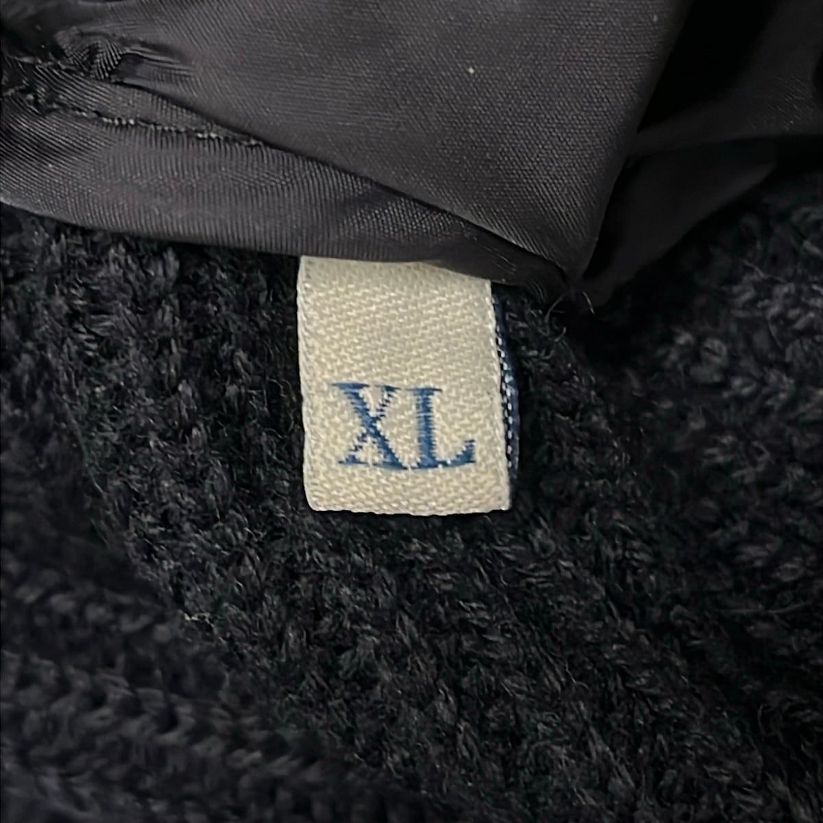 Moncler Down Jacket XL Maglione Navy Long Sleeve Winter — view 6