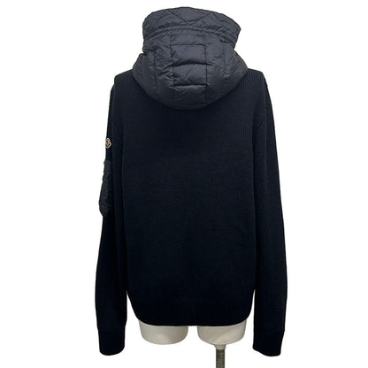 Moncler Down Jacket XL Maglione Navy Long Sleeve Winter — view 2