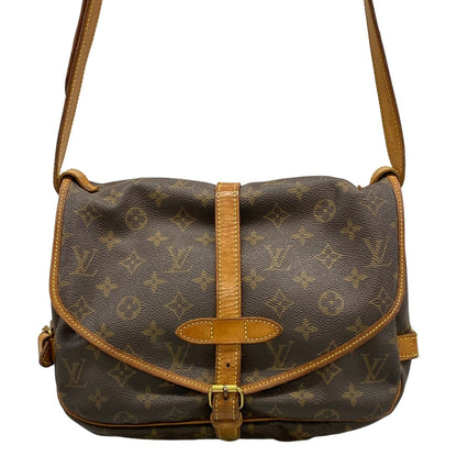 Louis Vuitton Shoulder Bag Monogram Saumur 30 — view 3