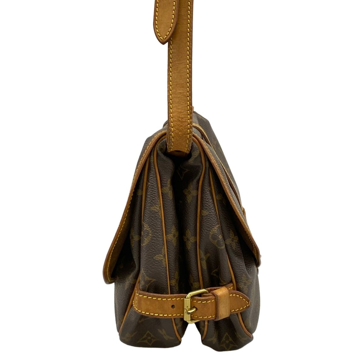 Louis Vuitton Shoulder Bag Monogram Saumur 30 — view 4