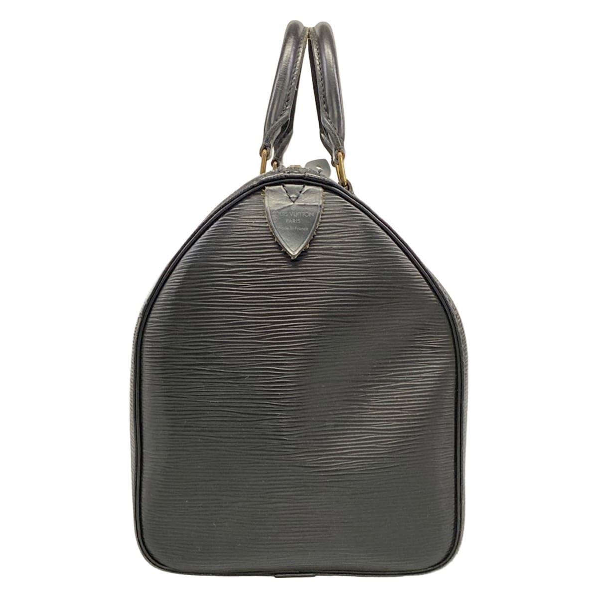 Louis Vuitton Handbag Epi Speedy 30 Noir Leather — view 4