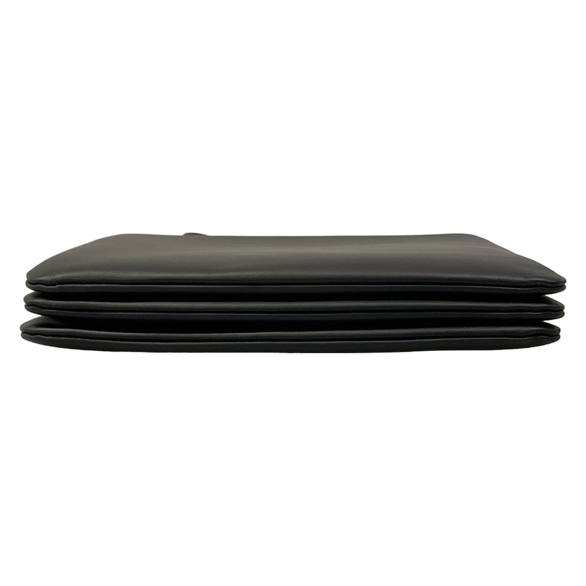 Celine Shoulder Bag Triolage Black Leather — view 5
