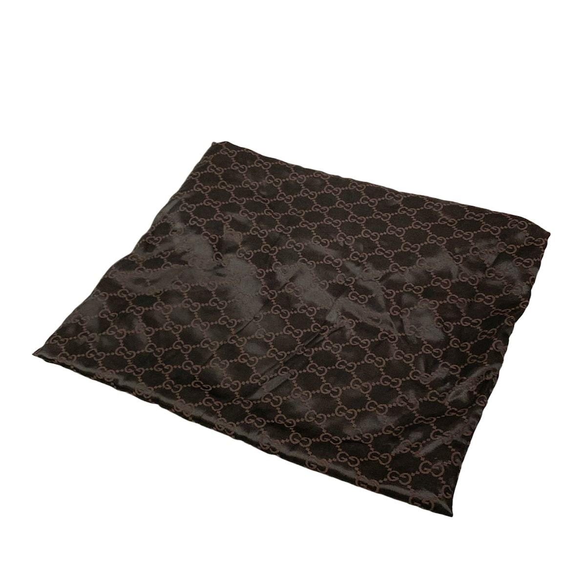 Gucci Tote Abbey Blue Dark Brown Interlocking Pattern Leather — view 8