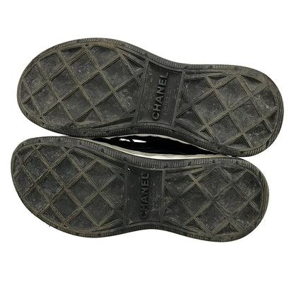 Chanel Sneakers 37 Black Leather — view 8