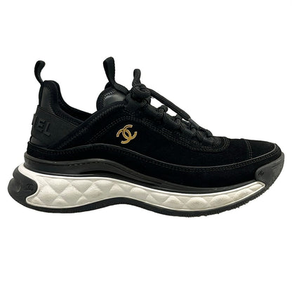 Chanel Sneakers 37 Black Leather — view 4