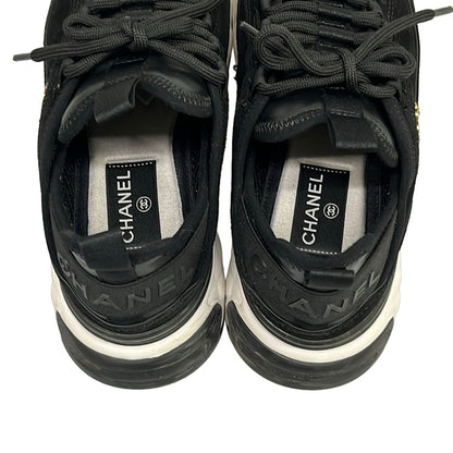 Chanel Sneakers 37 Black Leather — view 7