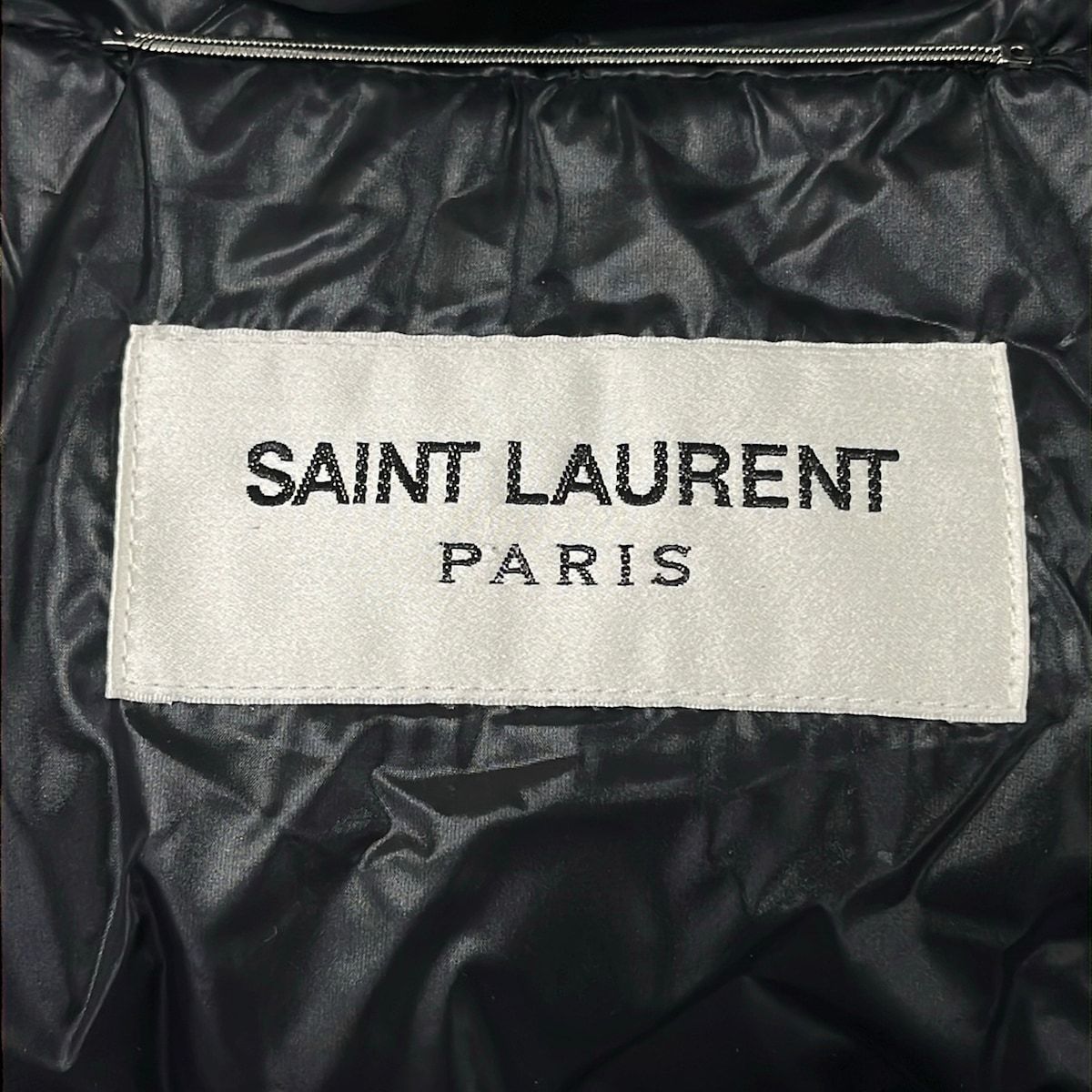 Saint Laurent Paris Jacket 50 Cassandra Anorak Black Winter — view 3