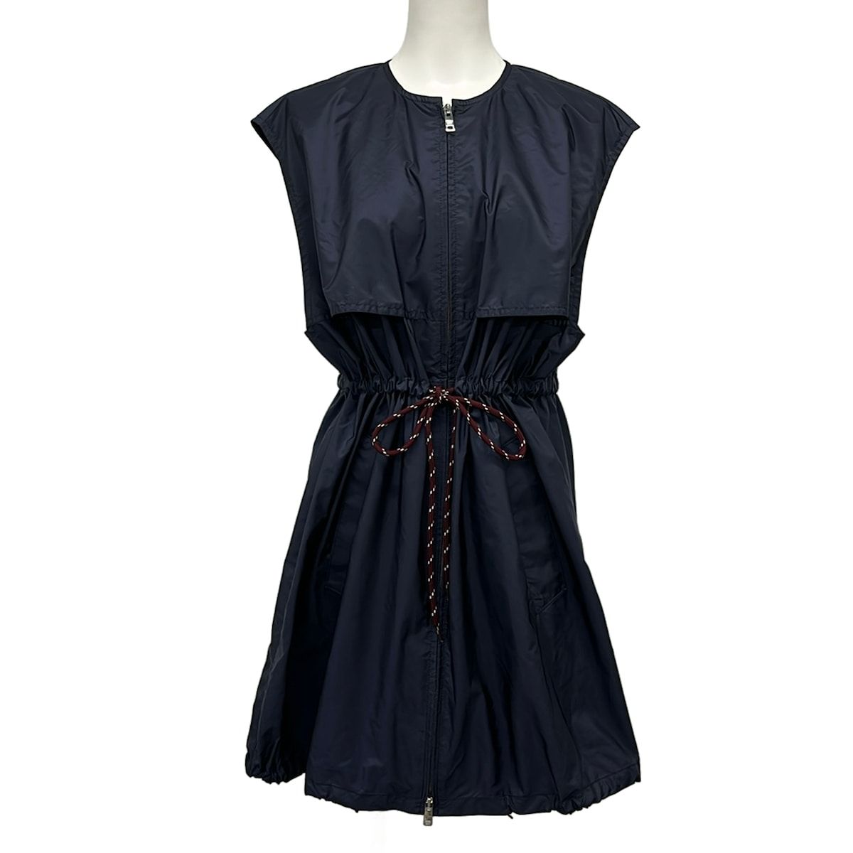 Prada Dress 38 S Re-Nylon Mini Dark Navy