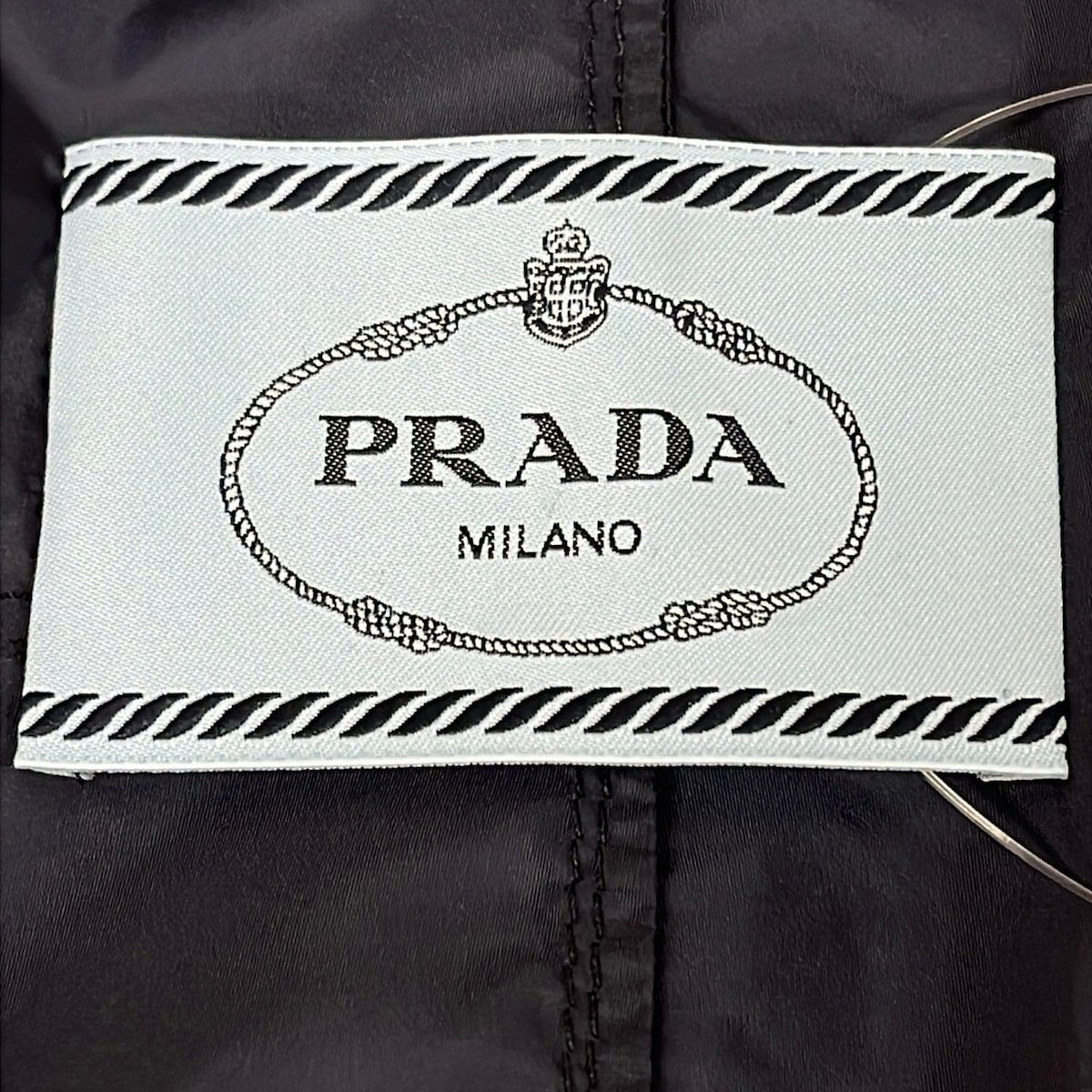 Prada Dress 38 S Re-Nylon Mini Dark Navy — view 3