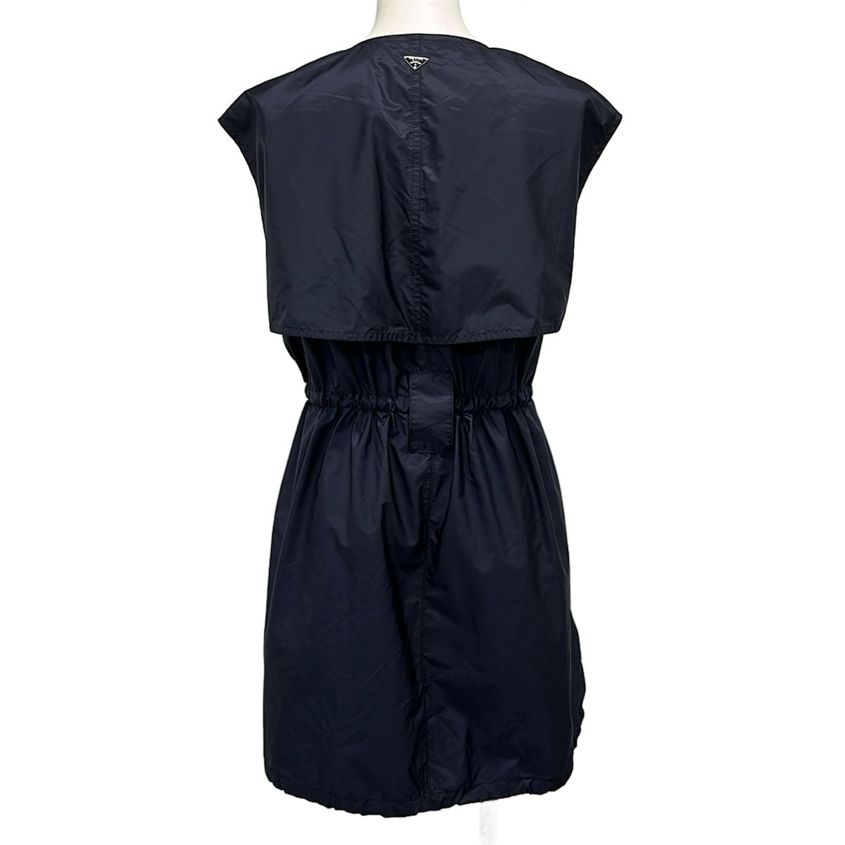 Prada Dress 38 S Re-Nylon Mini Dark Navy — view 2