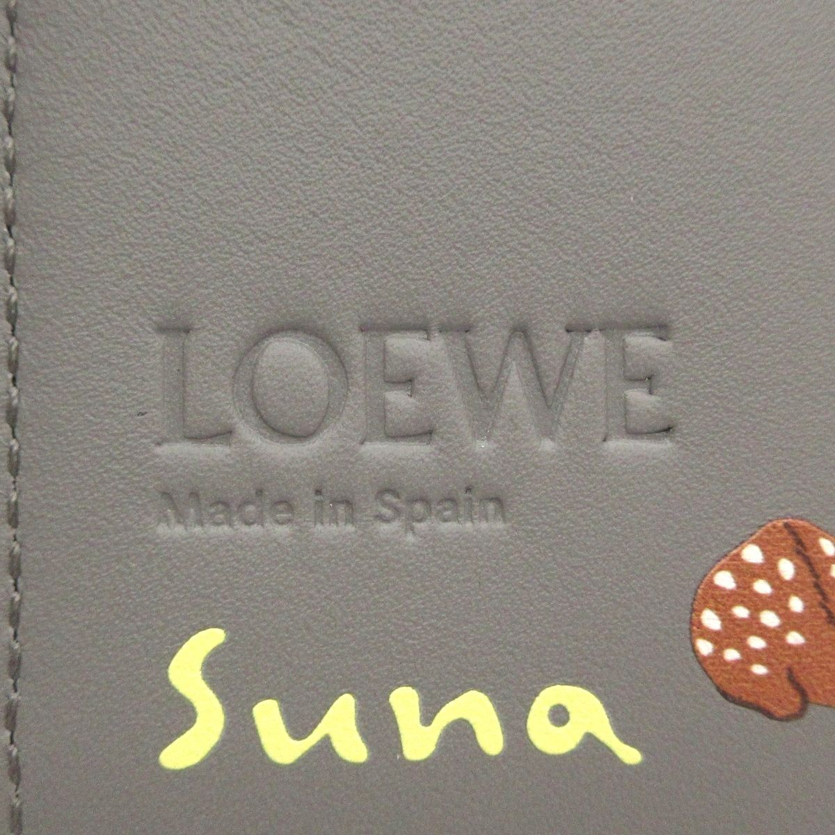 Loewe Trifold Wallet Light Pink Multi Leather — view 5
