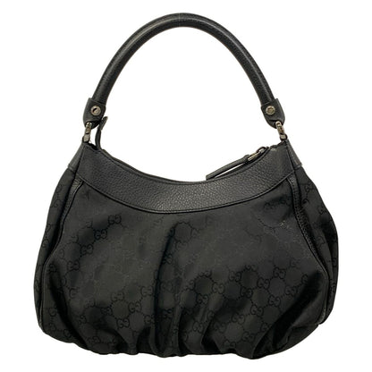 Gucci Handbag Abbey GG Pattern Black Leather — view 3