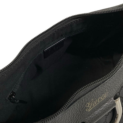 Gucci Handbag Abbey GG Pattern Black Leather — view 7