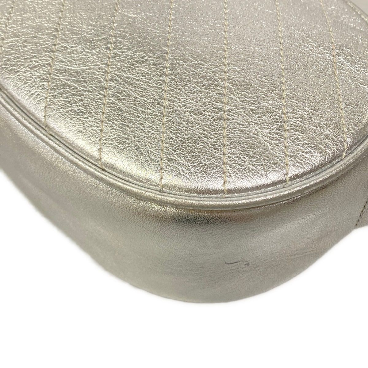Gucci Shoulder Bag Blanc Di Silver Leather — view 6
