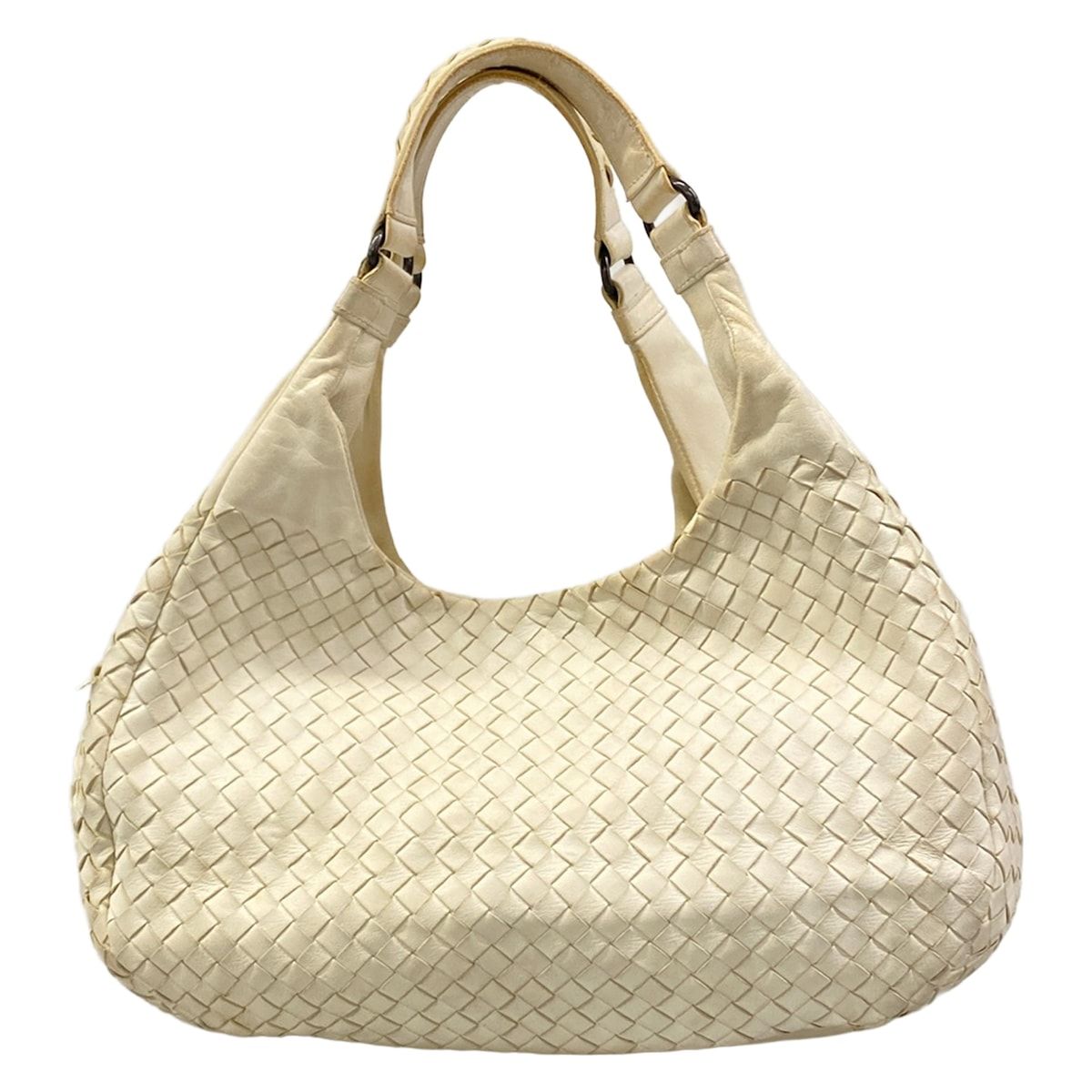 Bottega Veneta Tote Midi Amcampana White Leather