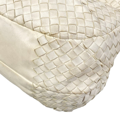 Bottega Veneta Tote Midi Amcampana White Leather — view 6