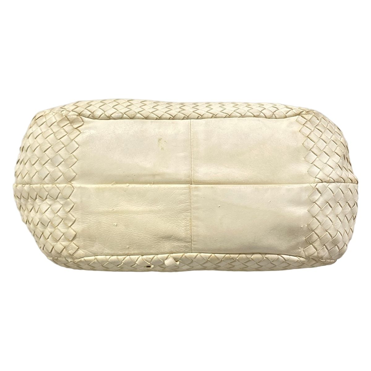 Bottega Veneta Tote Midi Amcampana White Leather — view 5