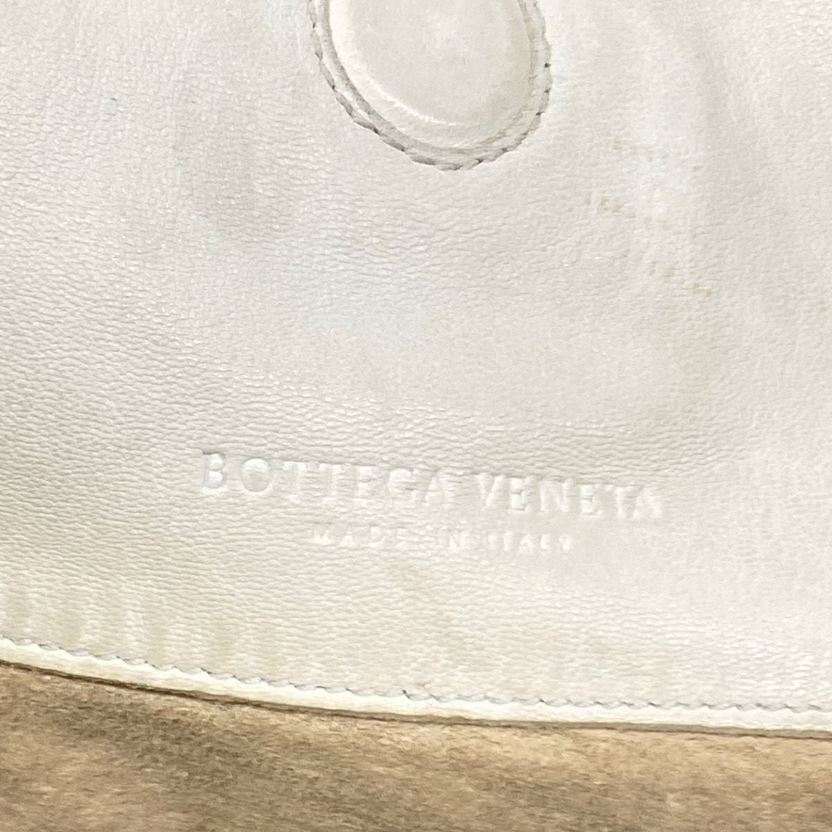 Bottega Veneta Tote Midi Amcampana White Leather — view 9
