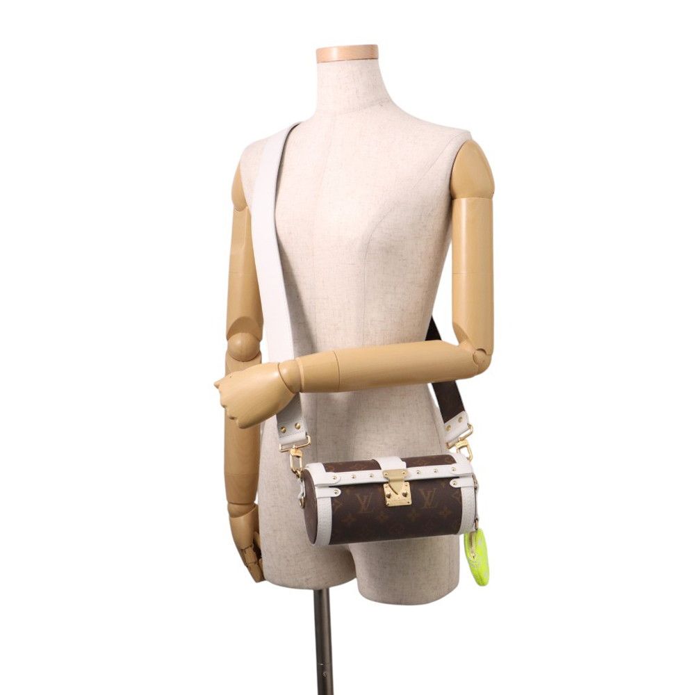 Louis Vuitton Shoulder Bag Monogram Papillon Trunk LV Match — view 5