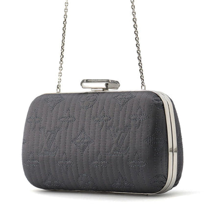 Louis Vuitton Chain Shoulder Bag Monogram Motade Minaudier 2-Way Clutch Party — view 2