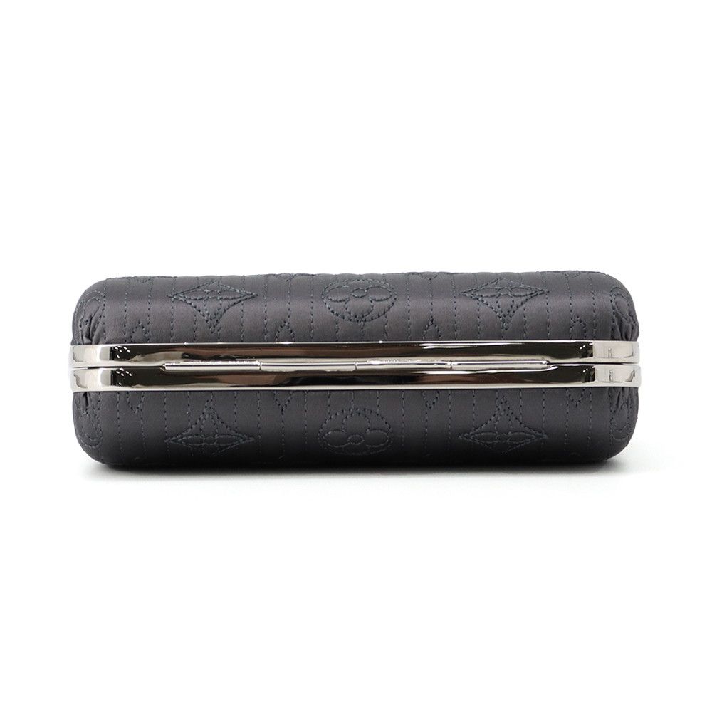 Louis Vuitton Chain Shoulder Bag Monogram Motade Minaudier 2-Way Clutch Party — view 3