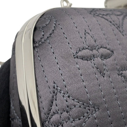 Louis Vuitton Chain Shoulder Bag Monogram Motade Minaudier 2-Way Clutch Party — view 8