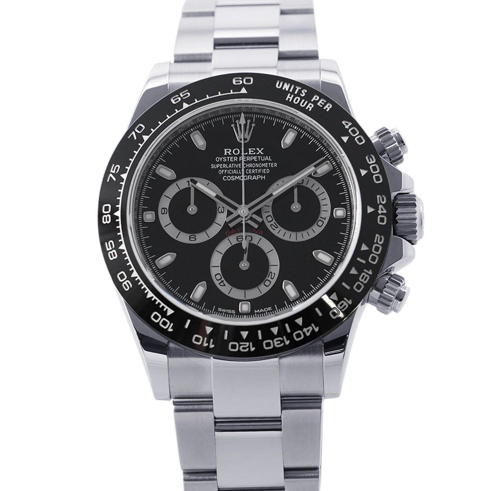 Rolex Cosmograph Daytona Roulette Watch Black Dial