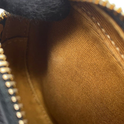 Celine Triomphe Heart Leather 2-Way Shoulder Bag Brown — view 9
