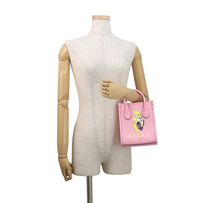 Gucci Bananya Leather 2-Way Shoulder Mini Bag — view 4