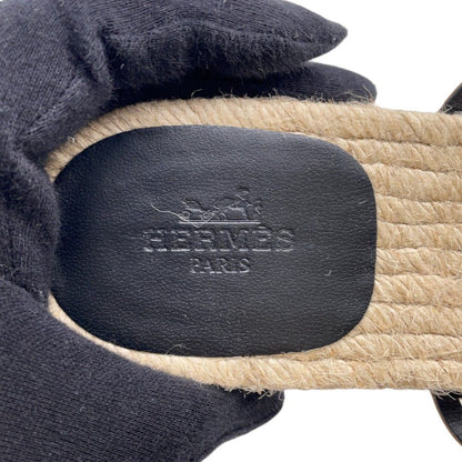 Hermes Sandals Encone Leather 38 Shoes — view 6