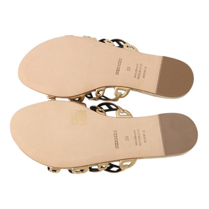Hermes Sandals Encone Leather 38 Shoes — view 4