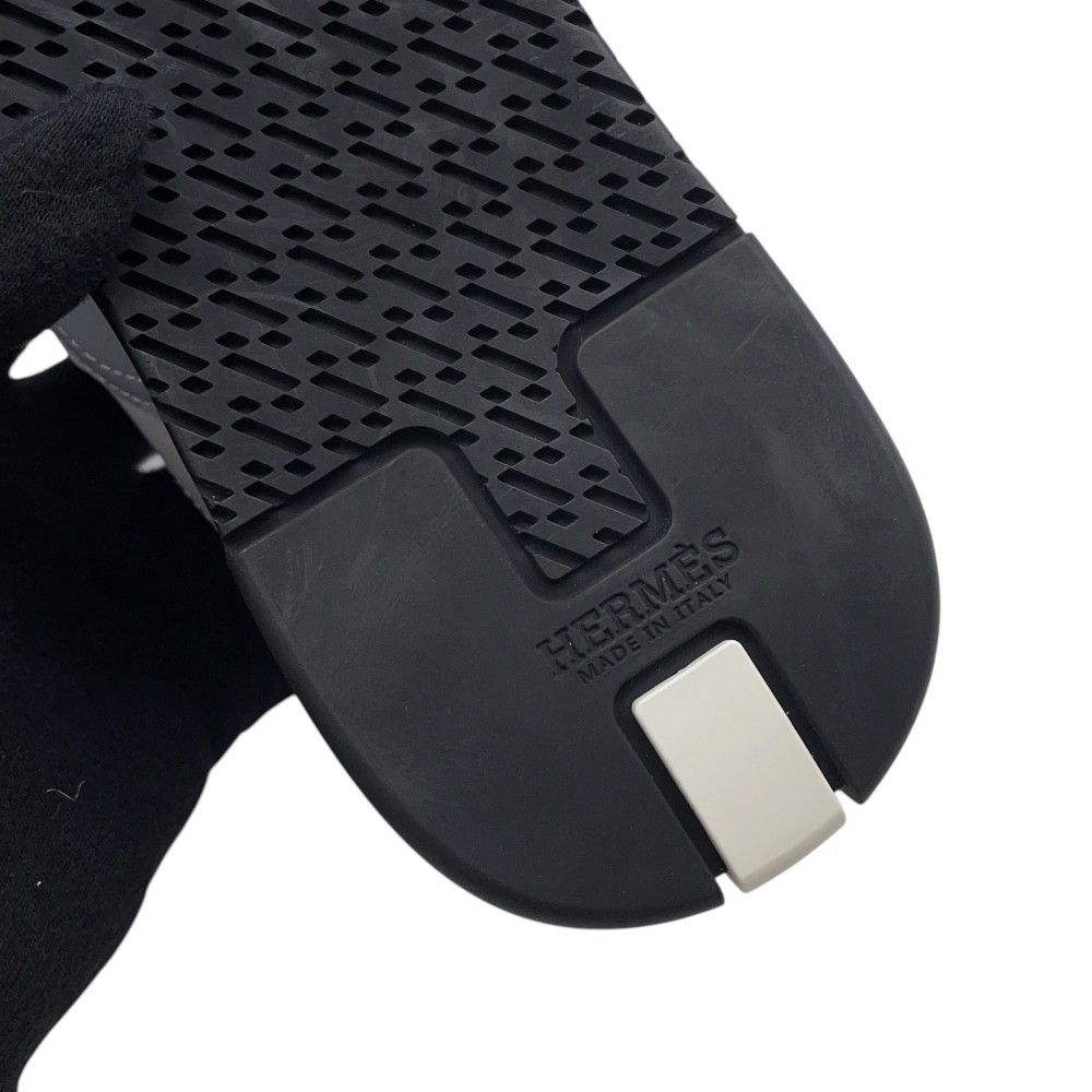 Hermes Sneakers Trail Leather 37.5 Shoes White — view 7