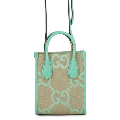 Gucci Jumbo GG Canvas Mini Tote 2-Way Shoulder Bag