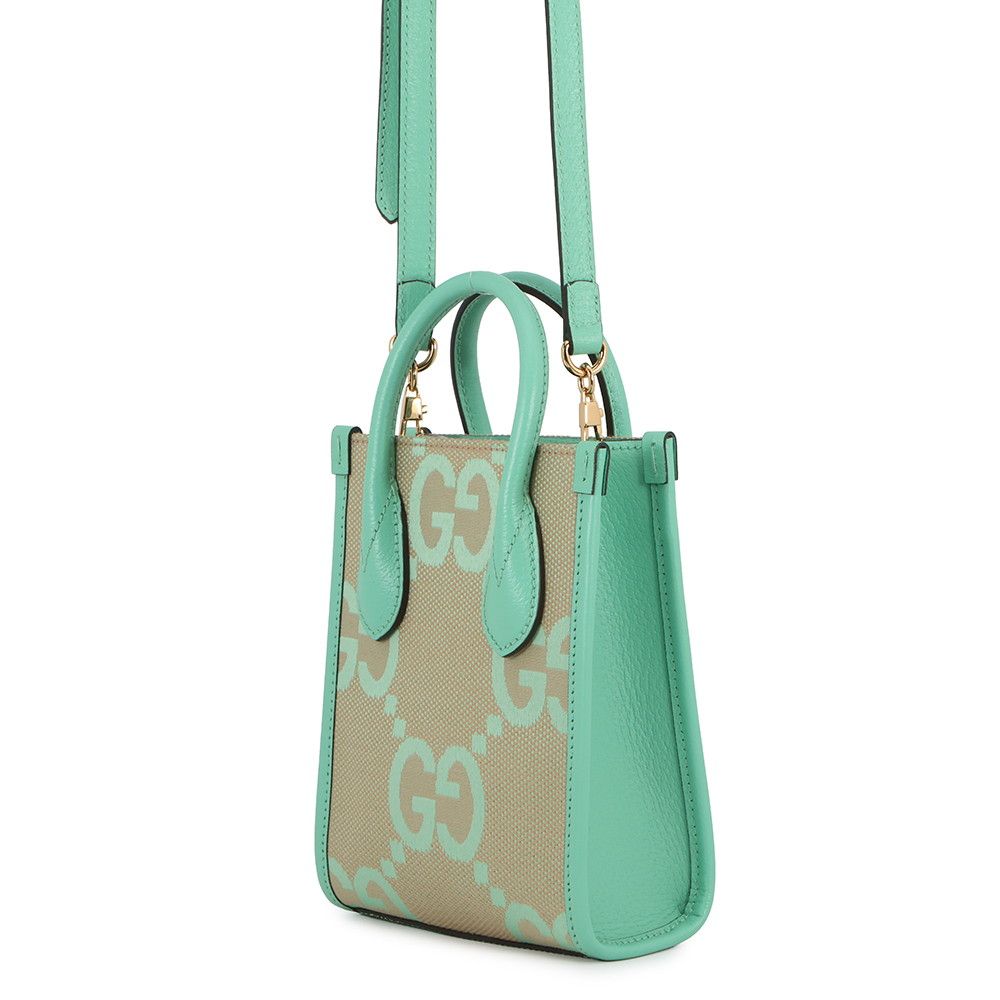 Gucci Jumbo GG Canvas Mini Tote 2-Way Shoulder Bag — view 2