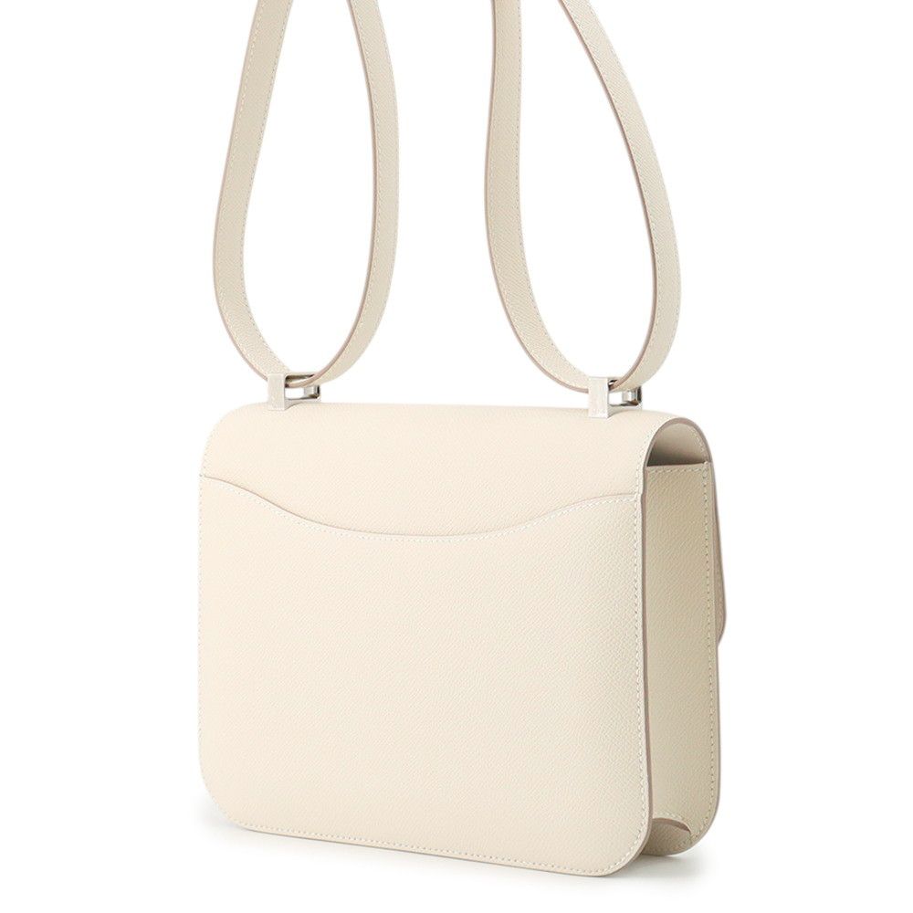 Hermes Shoulder Bag Constance 24 Cles Silver Epsom — view 2