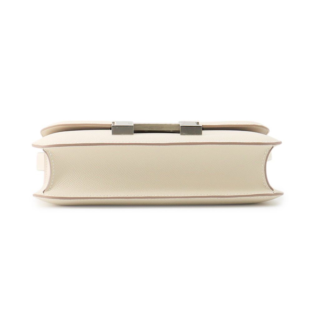 Hermes Shoulder Bag Constance 24 Cles Silver Epsom — view 3