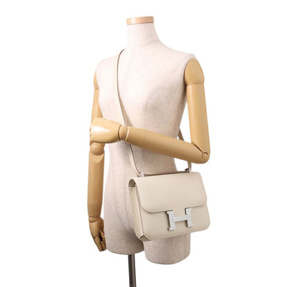 Hermes Shoulder Bag Constance 24 Cles Silver Epsom — view 5