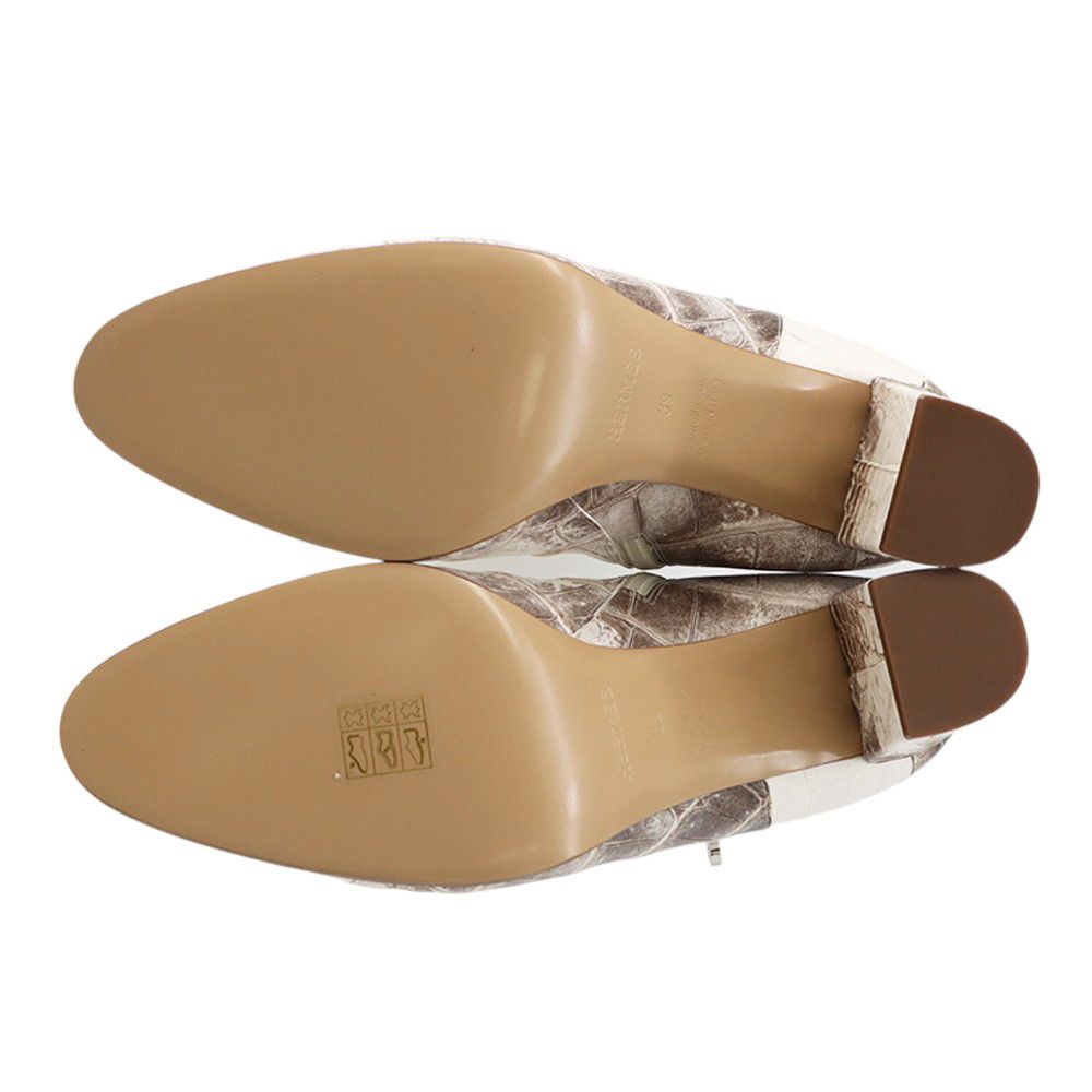 Hermes Boots Saint Germain Himalaya Niloticus Matte 39 Shoes — view 4