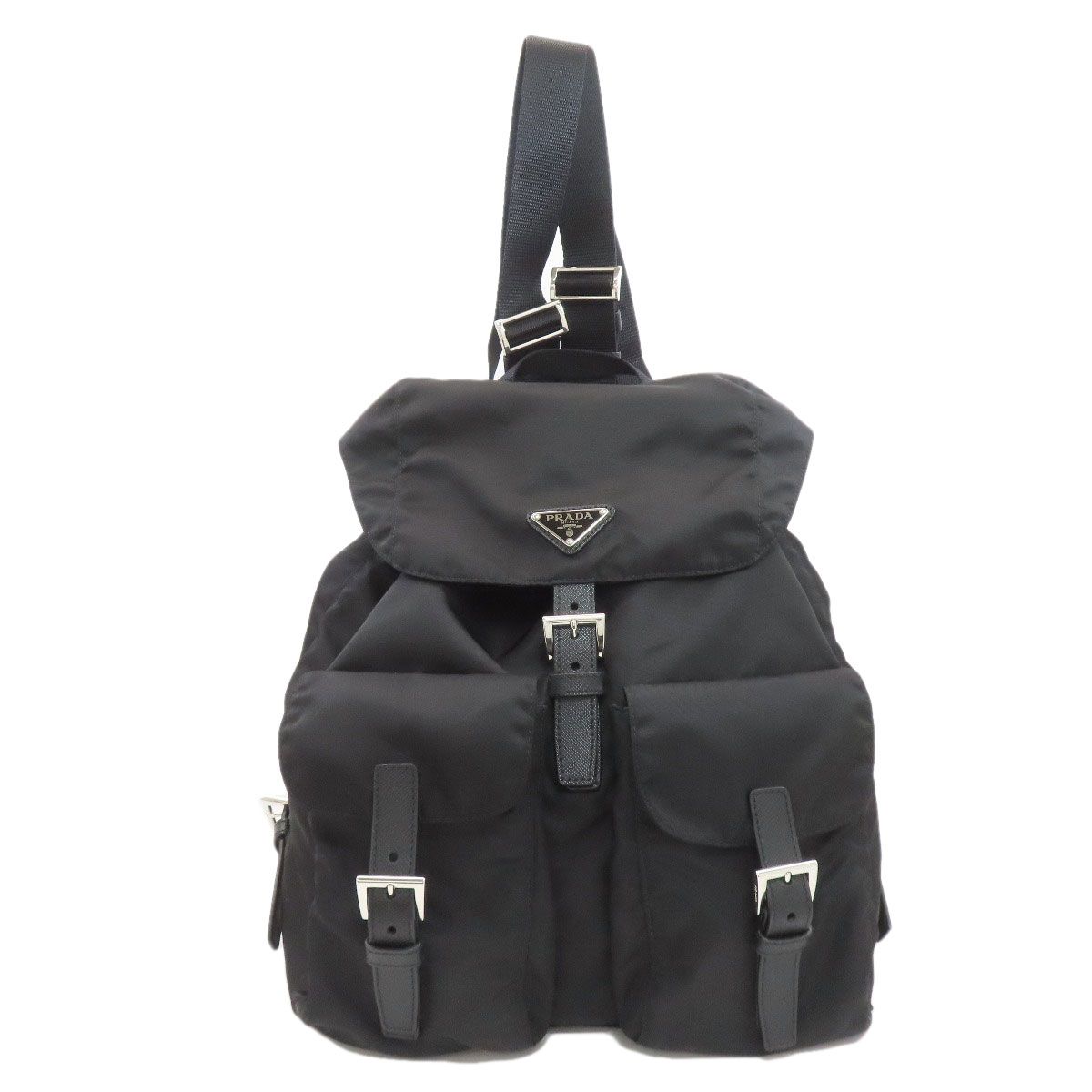 Prada Logo Backpack Nylon