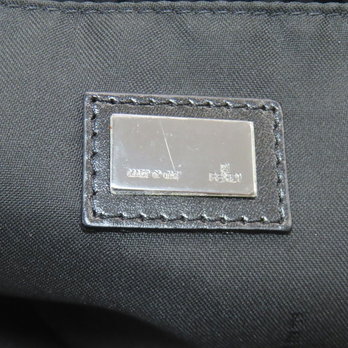 Fendi Zucchino Pattern Tote Canvas — view 6