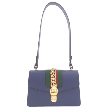 Gucci Sylvie Shoulder Bag Leather